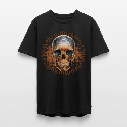 Sande Skull Design – Männer Premium T-Shirt - Schwarz