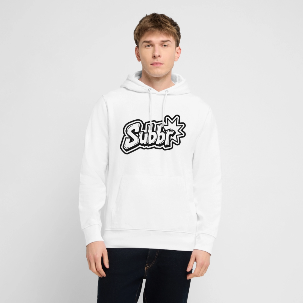 Subbr Design – Unisex Bio-Hoodie - Weiß