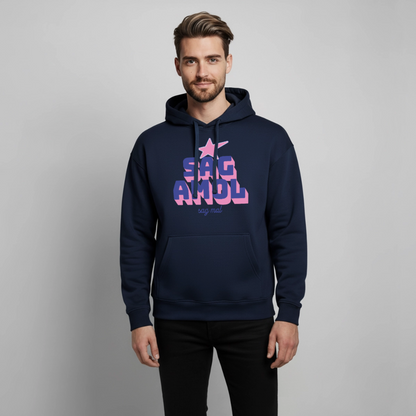Sagamol Design – Oversized Unisex Hoodie - Navy