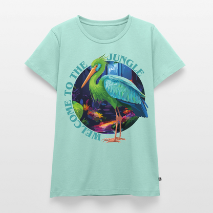 Jungle Design – Frauen Premium T-Shirt - Mint 