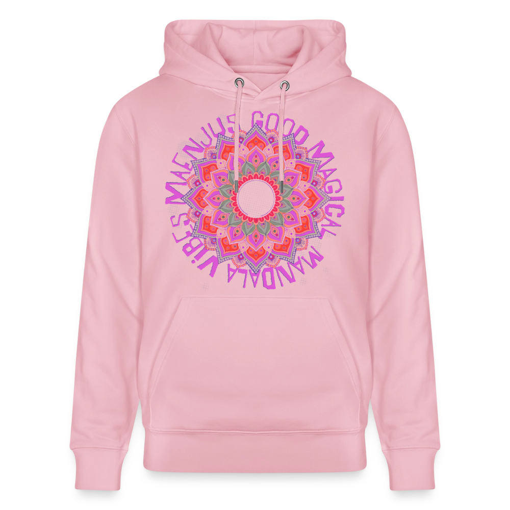 Mandala Pink Design – Unisex Bio-Hoodie - Hellrosa