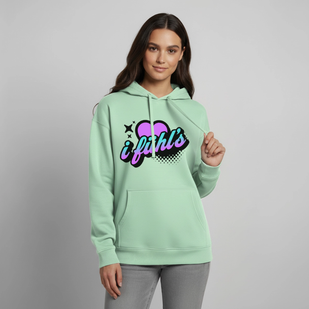 i fühl‘s Design – Oversized Unisex Hoodie - Nebeljade