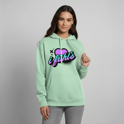 i fühl‘s Design – Oversized Unisex Hoodie - Nebeljade