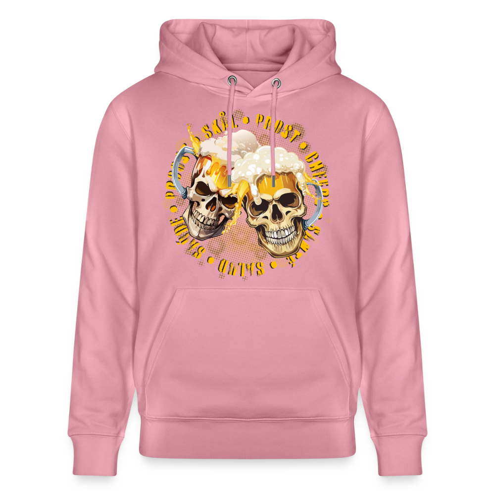 Party Skull Design – Unisex Bio-Hoodie - Lila Traum