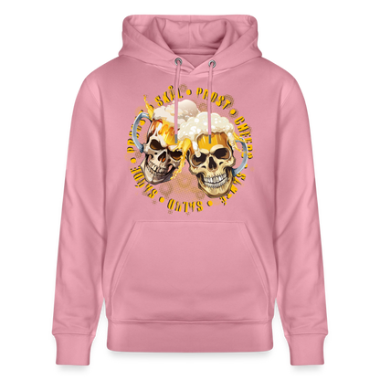 Party Skull Design – Unisex Bio-Hoodie - Lila Traum
