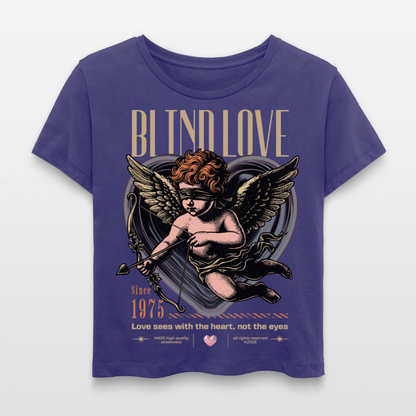 Blind Love Design – Rundhals Frauen Bio-T-Shirt - Dämmerung