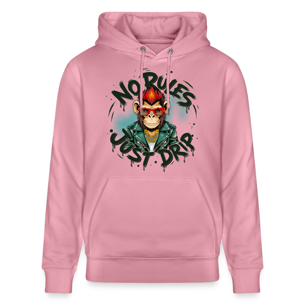 Monkey No Rules Design – Unisex Bio-Hoodie - Lila Traum