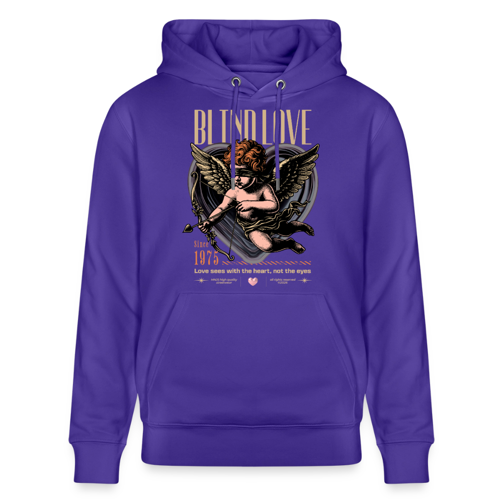 Blind Love Design – Unisex Bio-Hoodie - Purple Love 