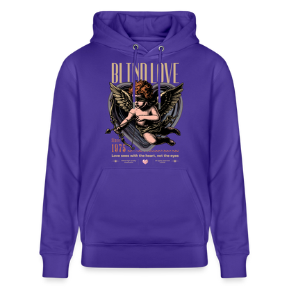Blind Love Design – Unisex Bio-Hoodie - Purple Love 