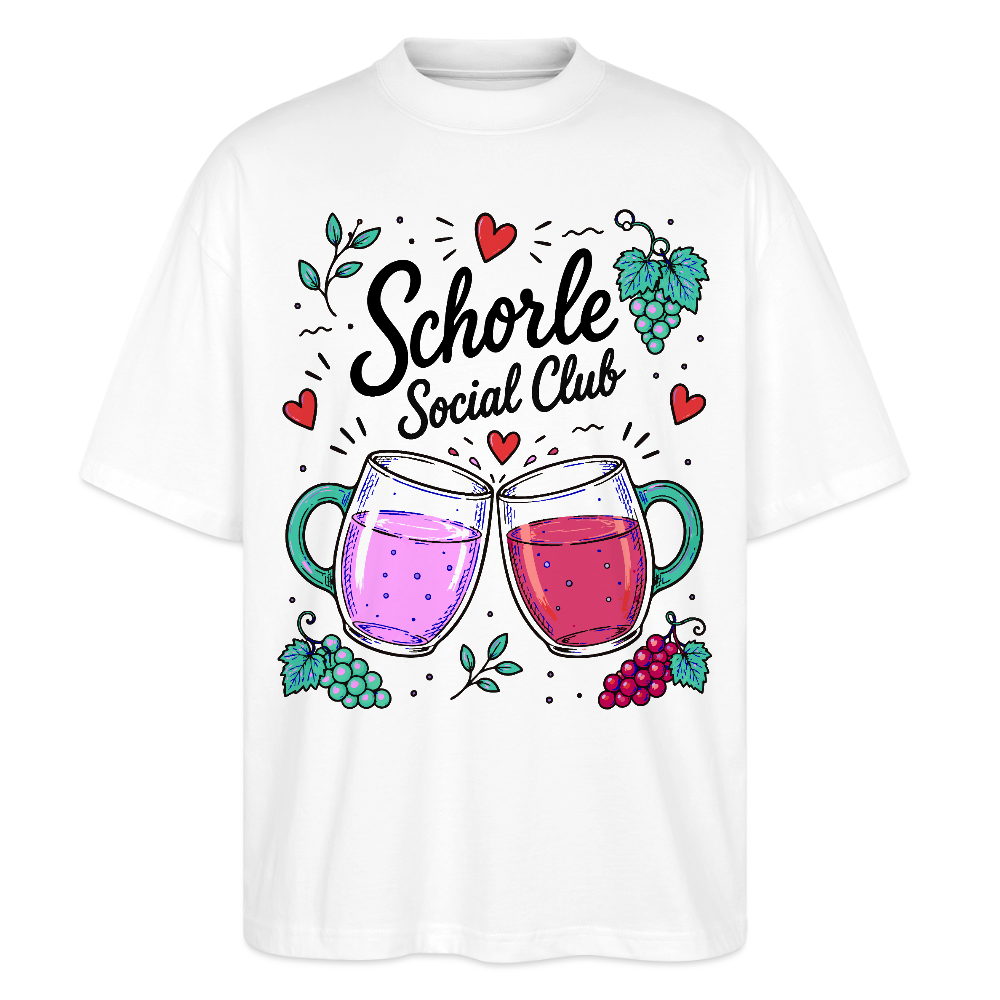 Oversized Unisex Bio T-Shirt - Weiß