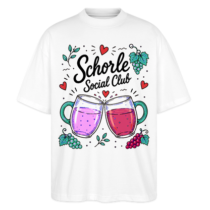 Oversized Unisex Bio T-Shirt - Weiß