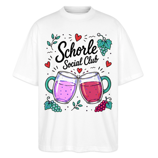 Oversized Unisex Bio T-Shirt - Weiß