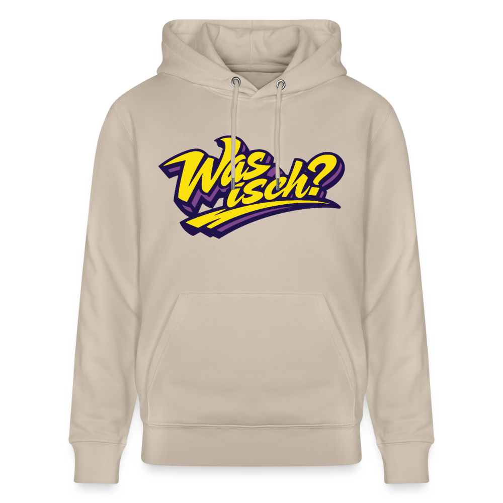 Was isch? Design – Unisex Bio-Hoodie - Beige