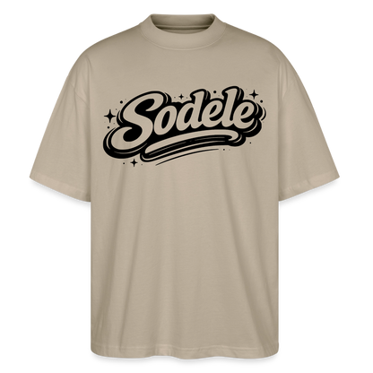 Sudele Design – Oversized Unisex Bio T-Shirt - Steingrau