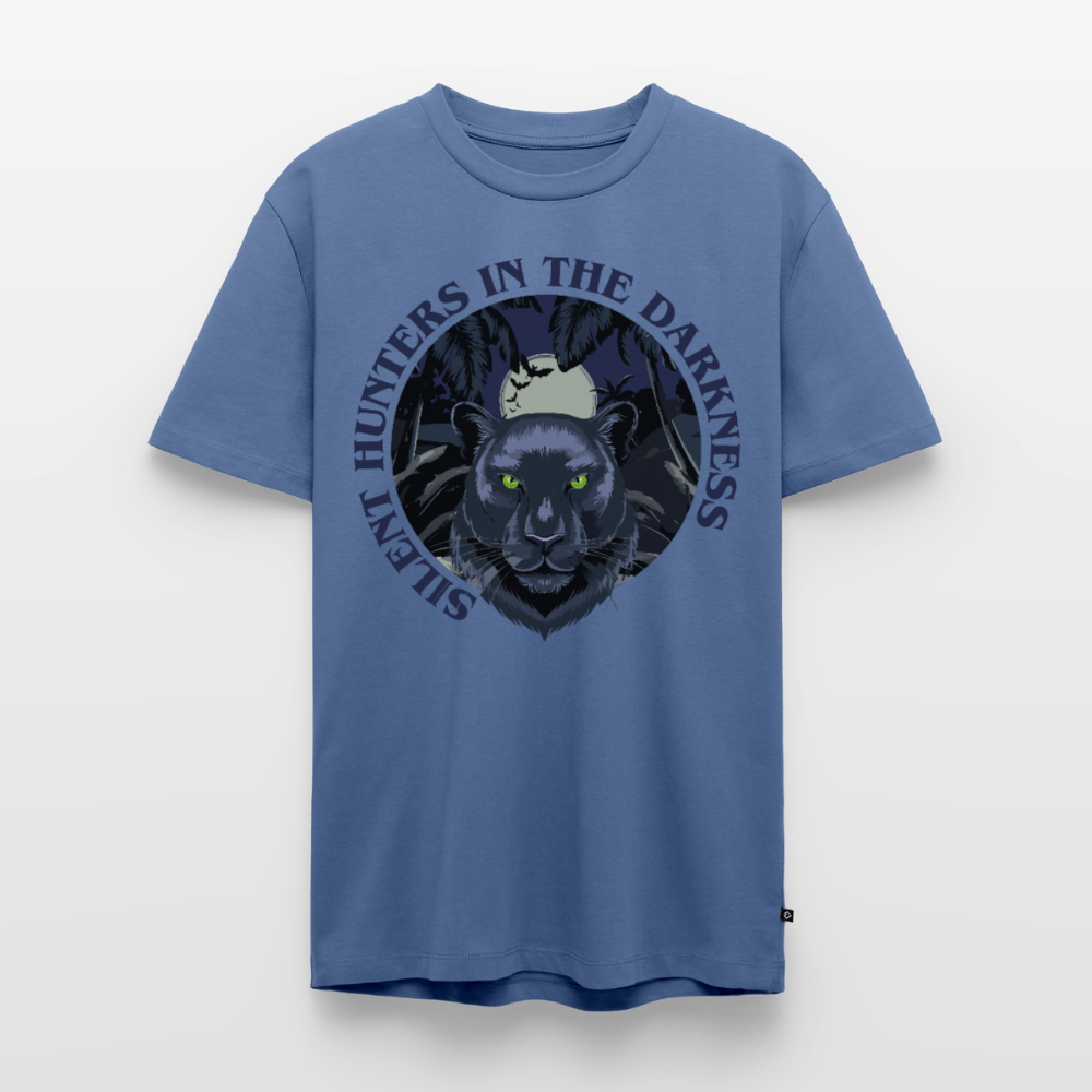 Silent Hunter Design – Männer Premium T-Shirt - Taubenblau