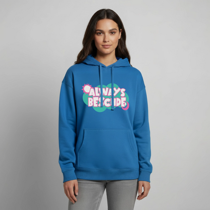 Always Beschde Design – Oversized Unisex Hoodie - Achtsames Blau