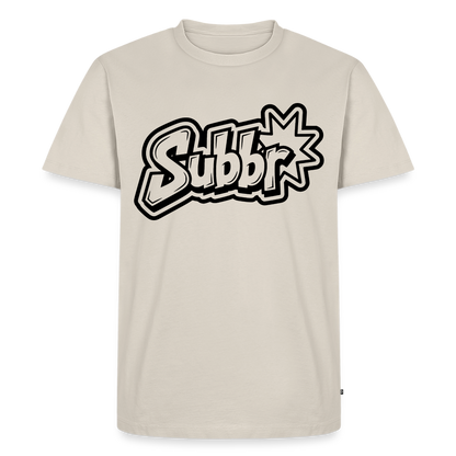 Subbr Design – Männer Premium T-Shirt - Beige