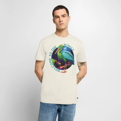 Jungle Design – Männer Premium T-Shirt - Naturweiß
