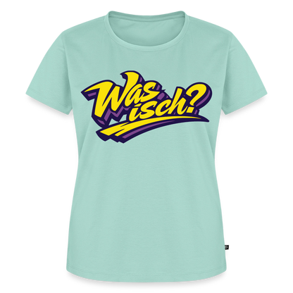 Was isch? Design – Frauen Premium T-Shirt - Mint 