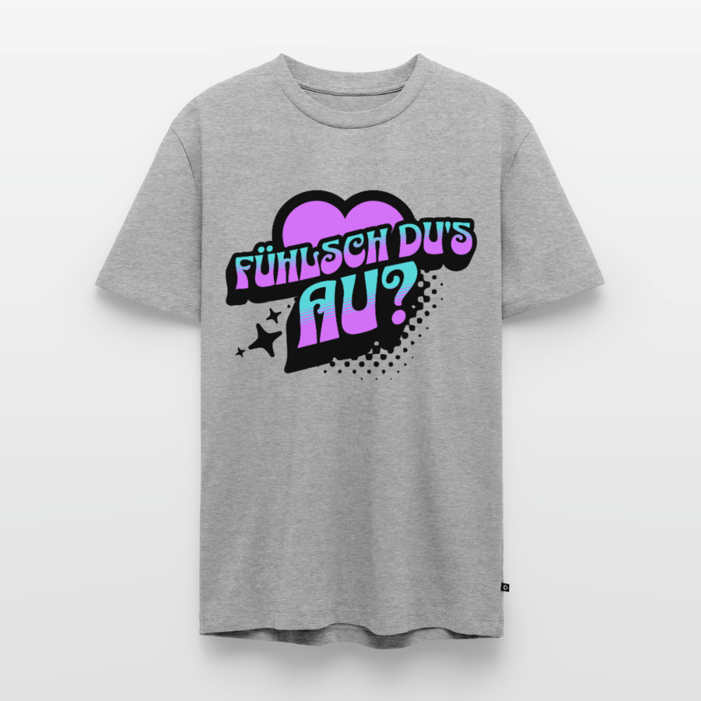 Fühlsch du‘s au Design – Männer Premium T-Shirt - Grau meliert