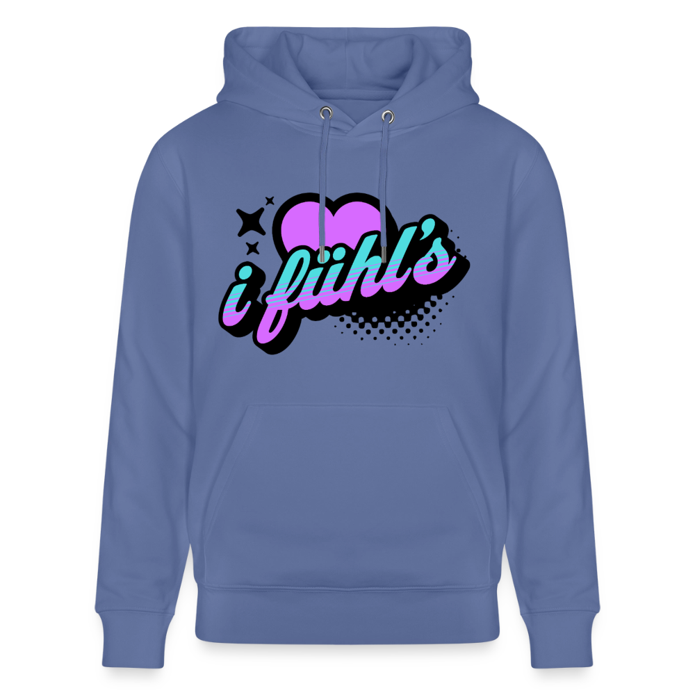 i fühl‘s Design – Unisex Bio-Hoodie - Blau