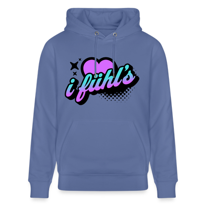 i fühl‘s Design – Unisex Bio-Hoodie - Blau