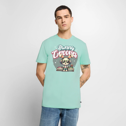 Bunny Grooves Design – Männer Premium T-Shirt - Mint 