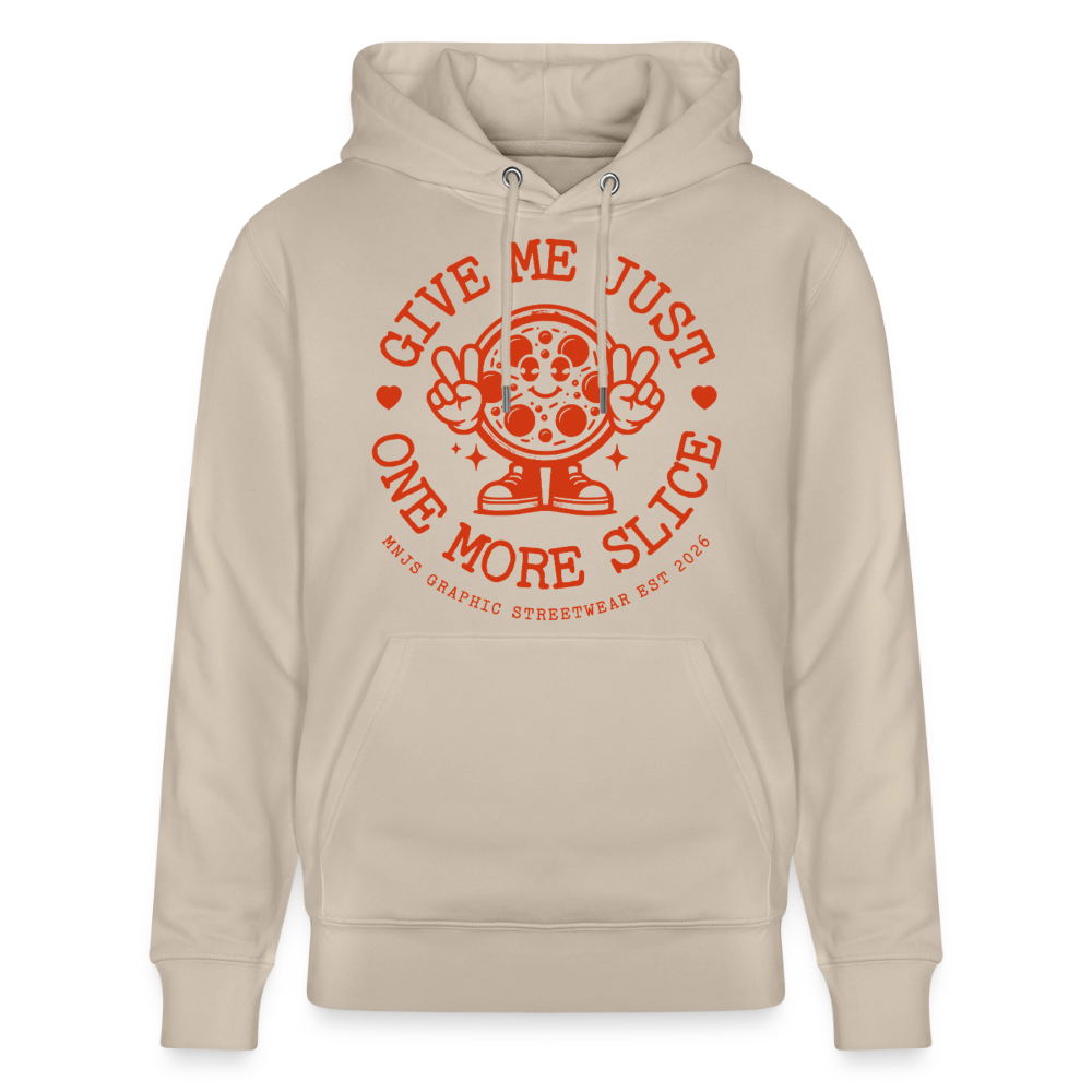 Pizza Design – Unisex Bio-Hoodie - Beige