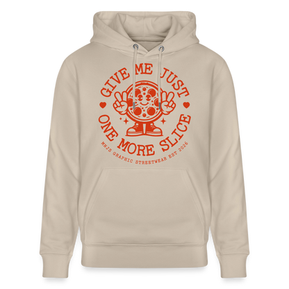 Pizza Design – Unisex Bio-Hoodie - Beige