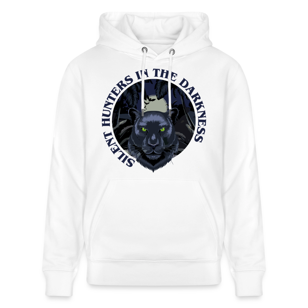 Silent Hunter Design – Unisex Bio-Hoodie - Weiß