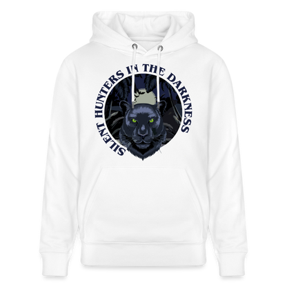 Silent Hunter Design – Unisex Bio-Hoodie - Weiß