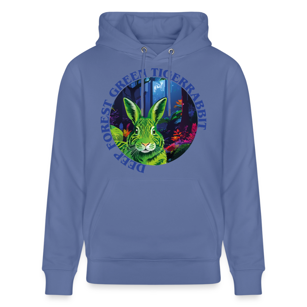 Tiger Rabbit Design – Unisex Bio-Hoodie - Blau