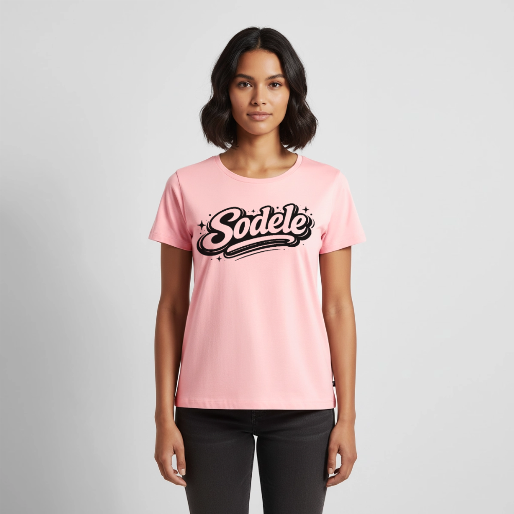 Sudele Design – Frauen Premium T-Shirt - Rosa