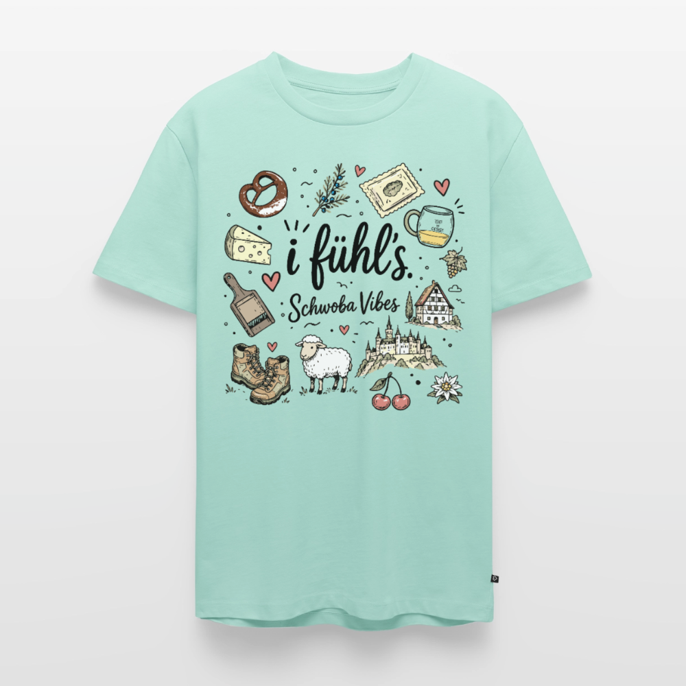 Alb Liebe Design – Männer Premium T-Shirt - Mint 