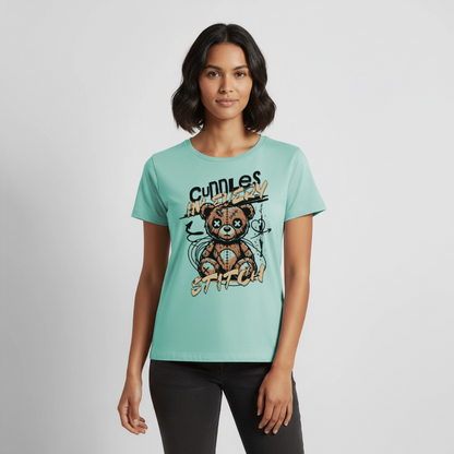 Bear Design – Frauen Premium T-Shirt - Mint 