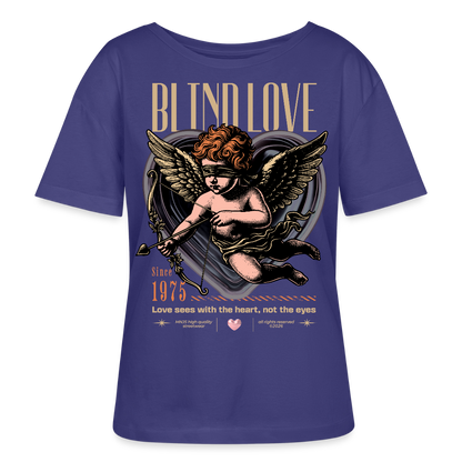 Blind Love Design – Rundhals Frauen Bio-T-Shirt - Dämmerung