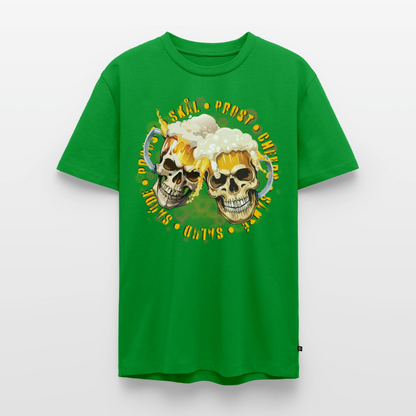 Party Skull Design – Männer Premium T-Shirt - Grün
