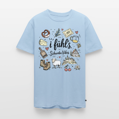 Alb Liebe Design – Männer Premium T-Shirt - Hellblau