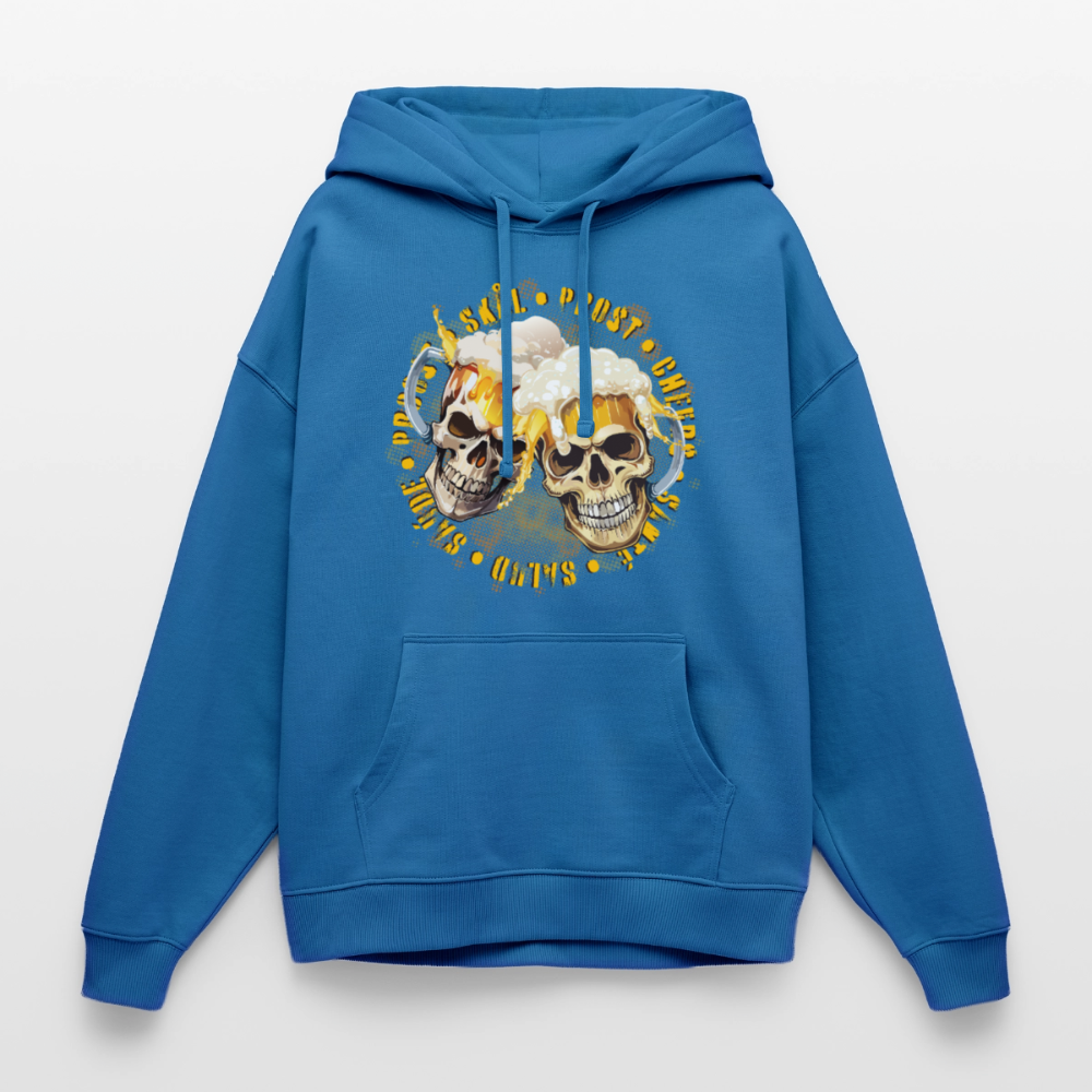 Oversized Unisex Hoodie - Achtsames Blau