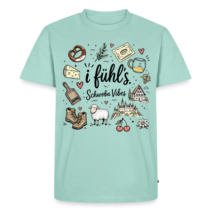 Alb Liebe Design – Männer Premium T-Shirt - Mint 
