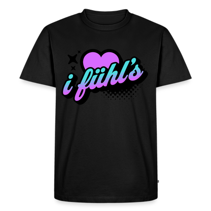 i fühl‘s Design – Männer Premium T-Shirt - Schwarz