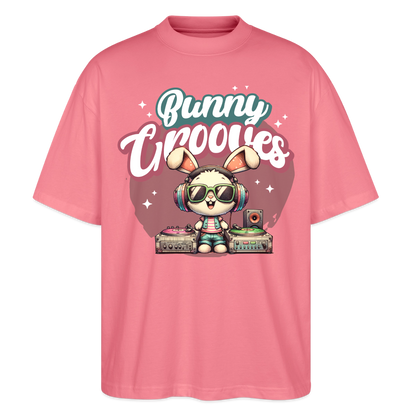 Bunny Groves Design – Oversized Unisex Bio T-Shirt - Pink 