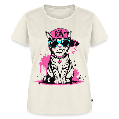 Bad Kitty Design – Frauen Premium T-Shirt - Naturweiß