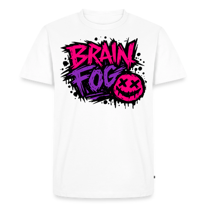 Brain Fog Design – Männer Premium T-Shirt - Weiß