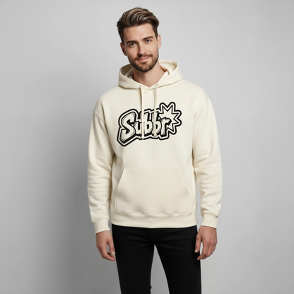 Suburb Design – Oversized Unisex Hoodie - Natur