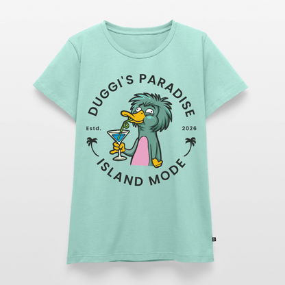 Nuggis Paradise Design – Frauen Premium T-Shirt - Mint 
