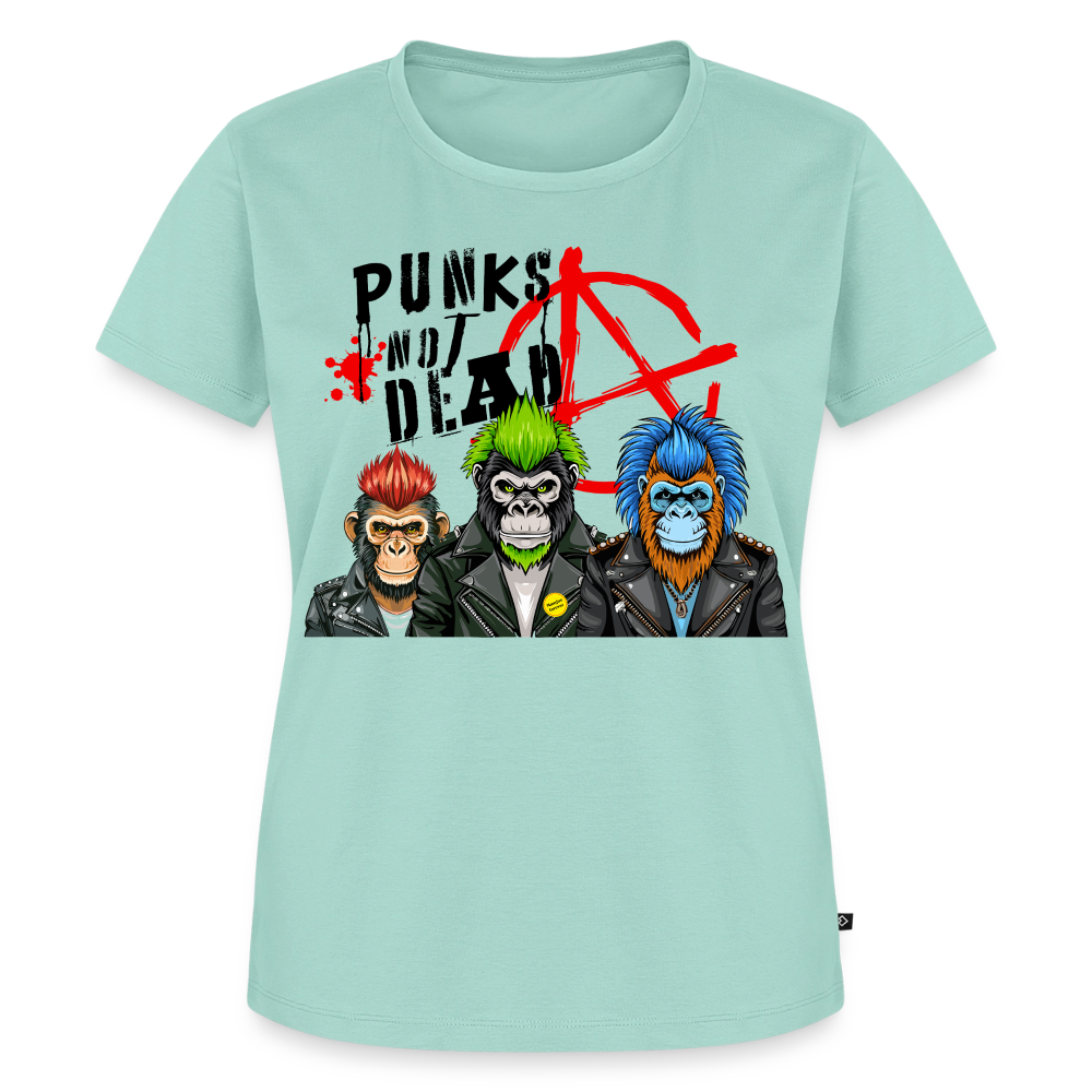 Punks Not Dead Design – Frauen Premium T-Shirt - Mint 