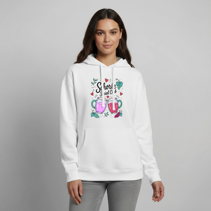 Schorle Social Club – Oversized Unisex Hoodie - Weiß