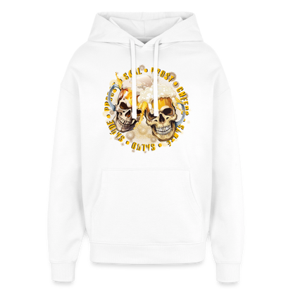 Oversized Unisex Hoodie - Weiß