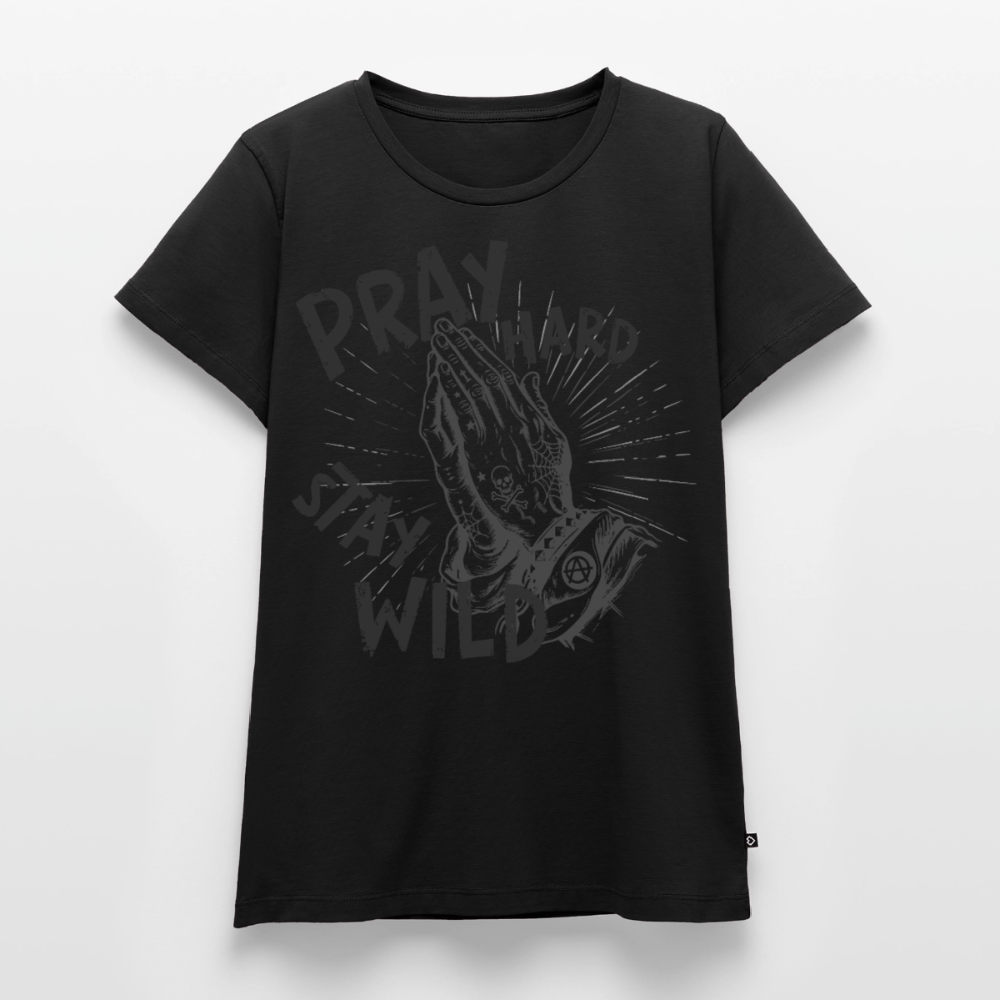 Play Hard – Frauen Premium T-Shirt - Schwarz